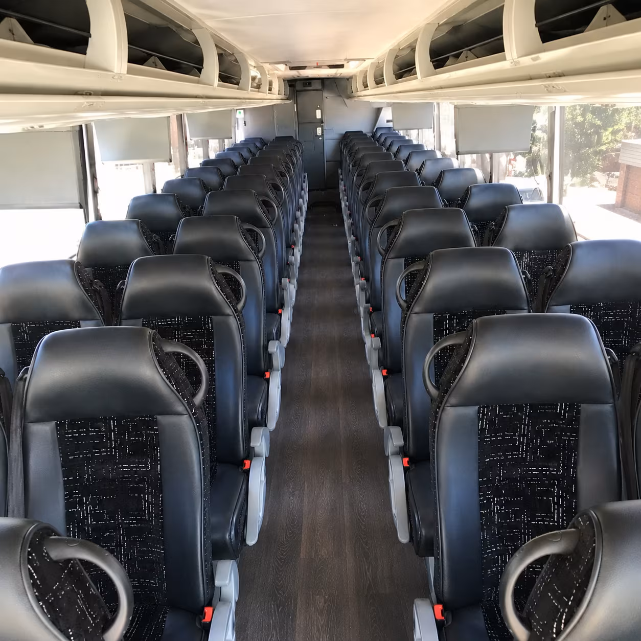 Charter Bus Interior