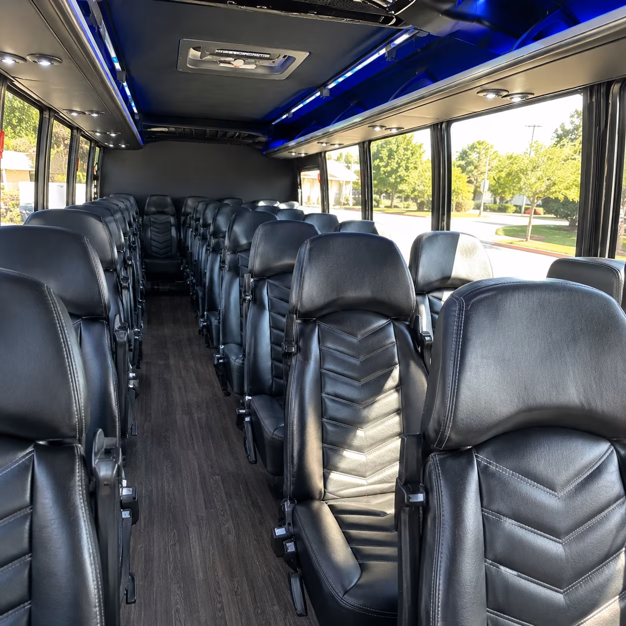 Mesquite Airport Shuttle & Transportation party bus exterior