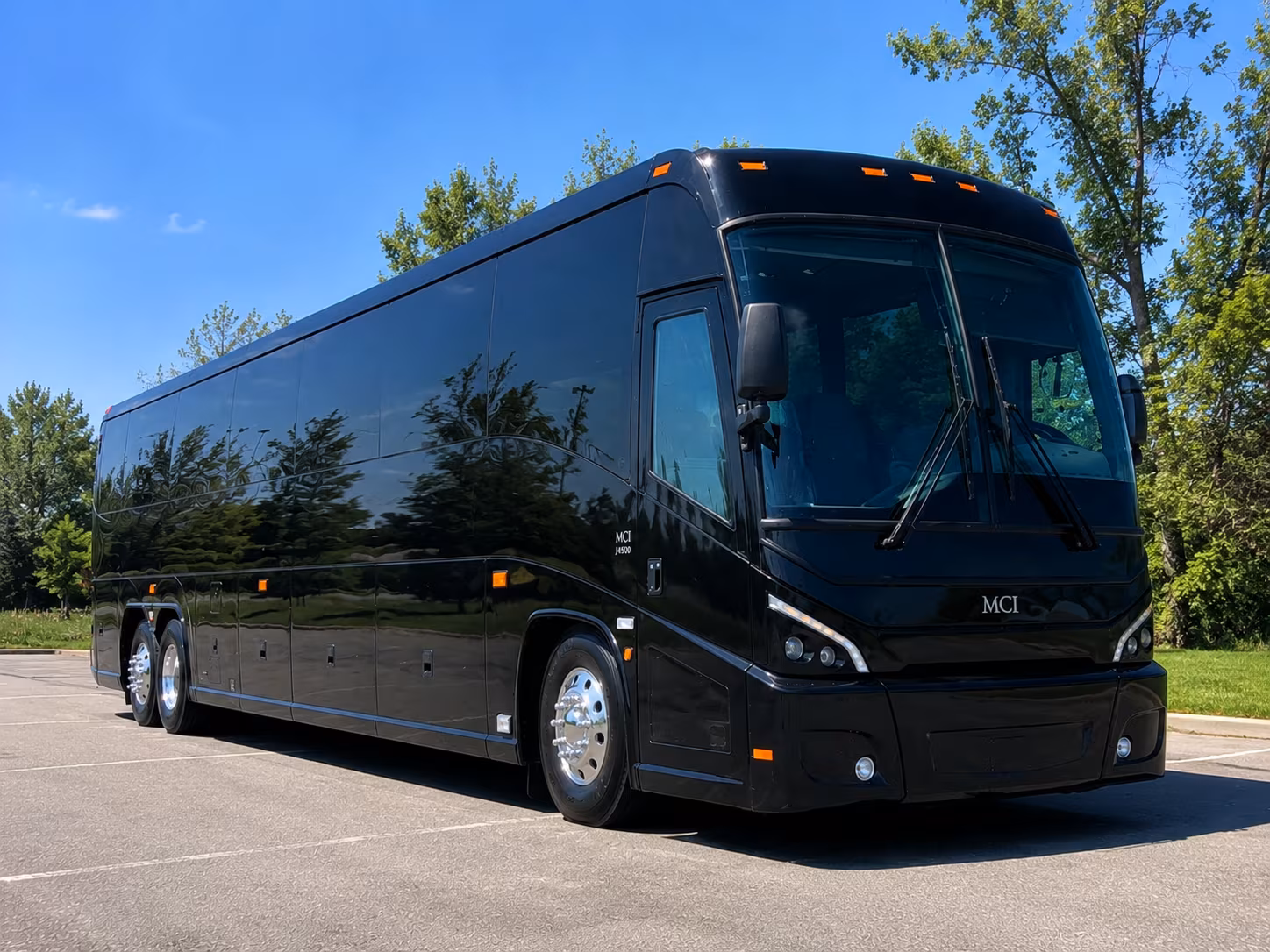 Mesquite Airport Shuttle & Transportation party bus exterior