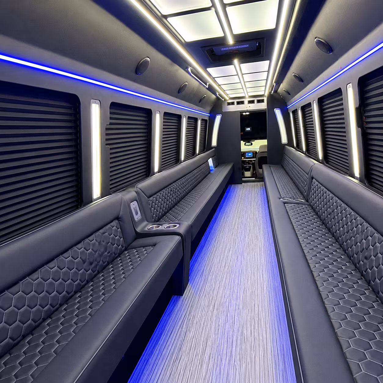 Mesquite Birthday, Sweet 16, & Quinceañera Transportation party bus exterior