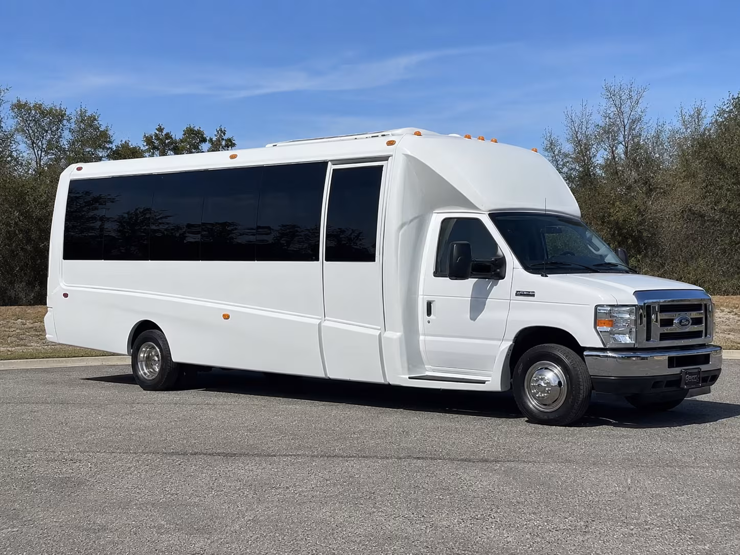 Mesquite Concert & Music Festival Transportation party bus exterior