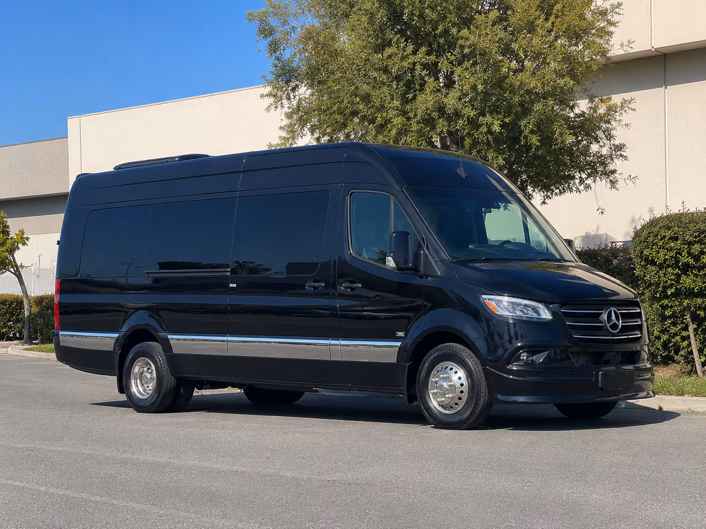 Mesquite Corporate Transportation party bus exterior