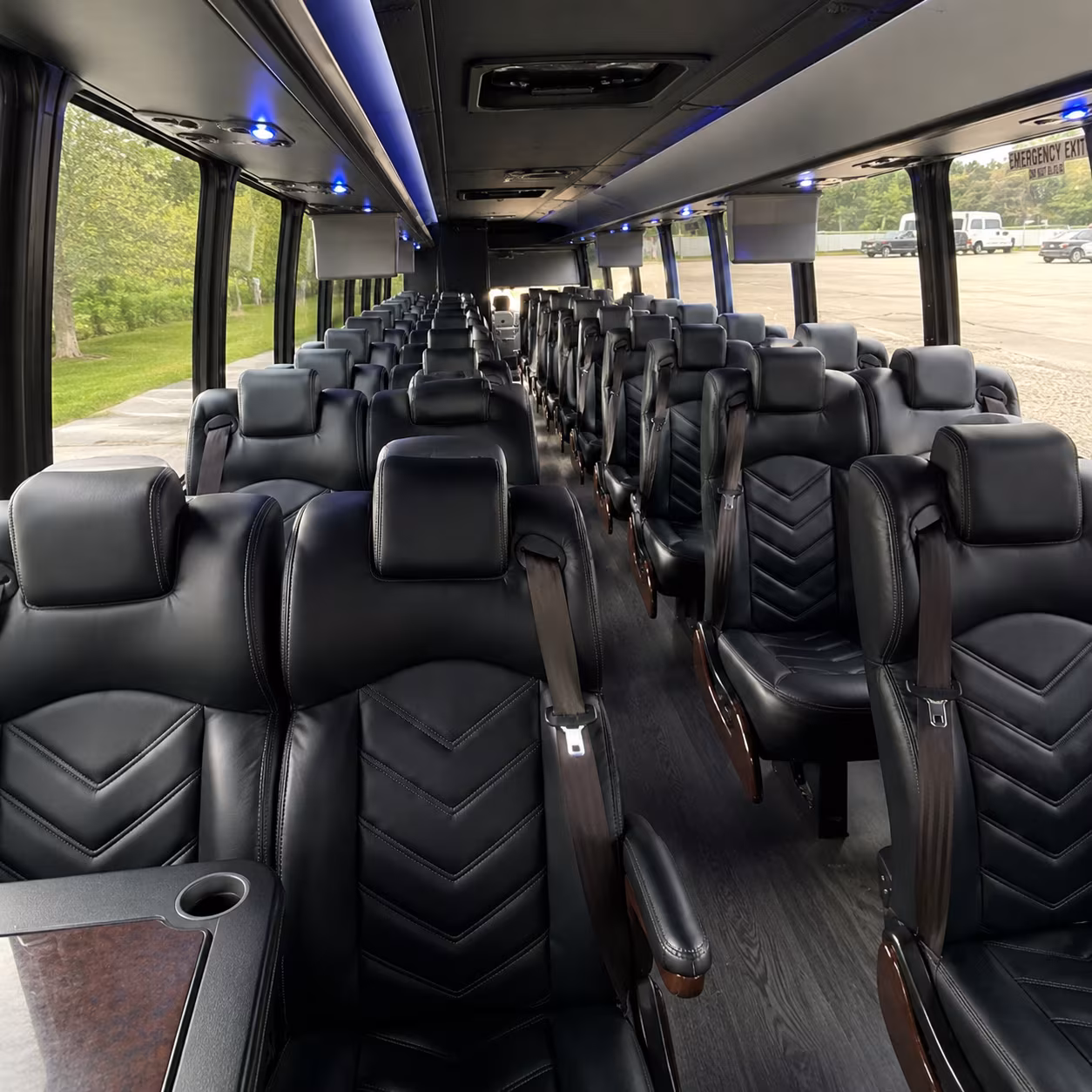 Mesquite Corporate Transportation party bus exterior