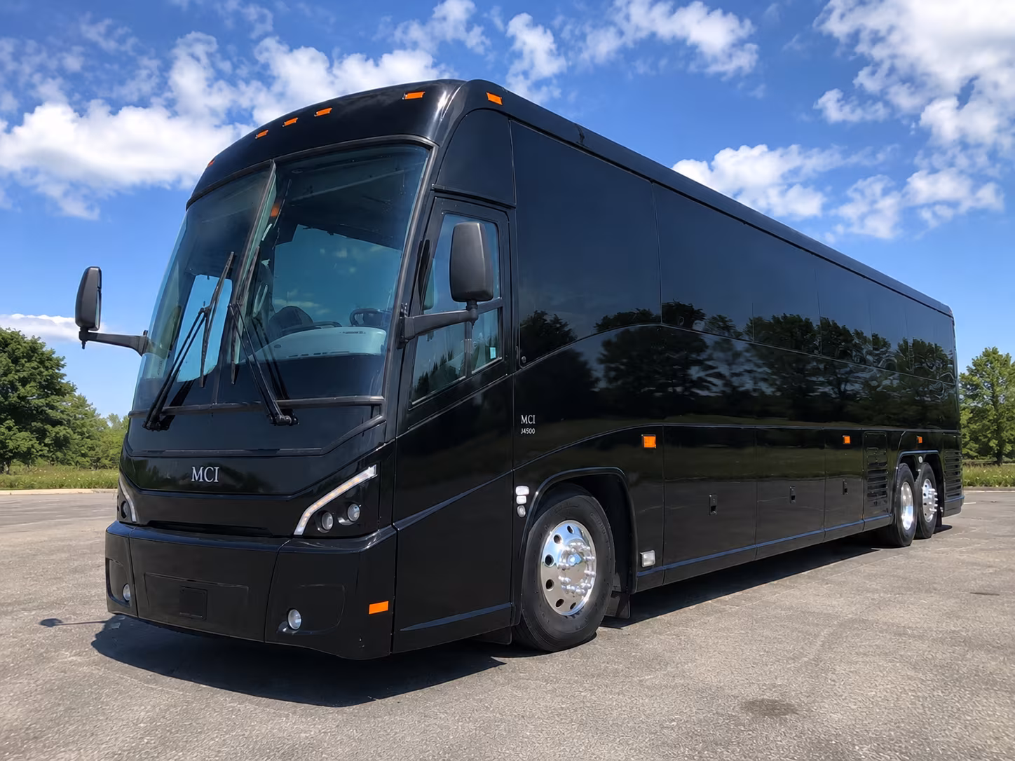 Mesquite Corporate Transportation party bus exterior
