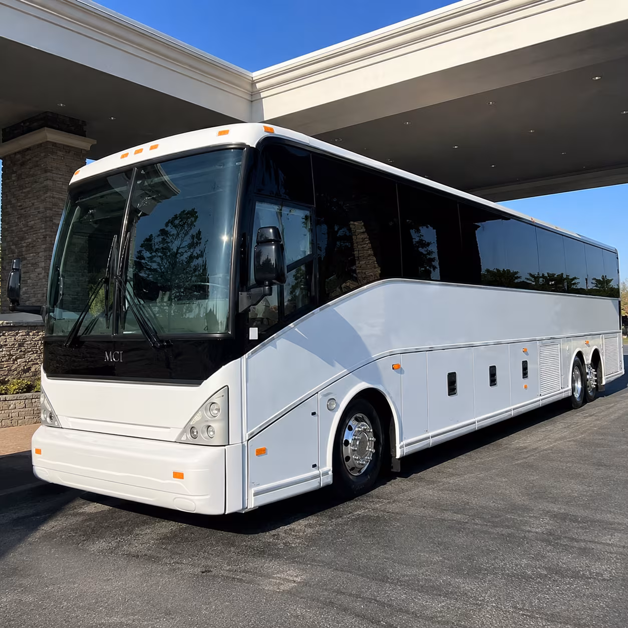 Mesquite Corporate Transportation party bus interior
