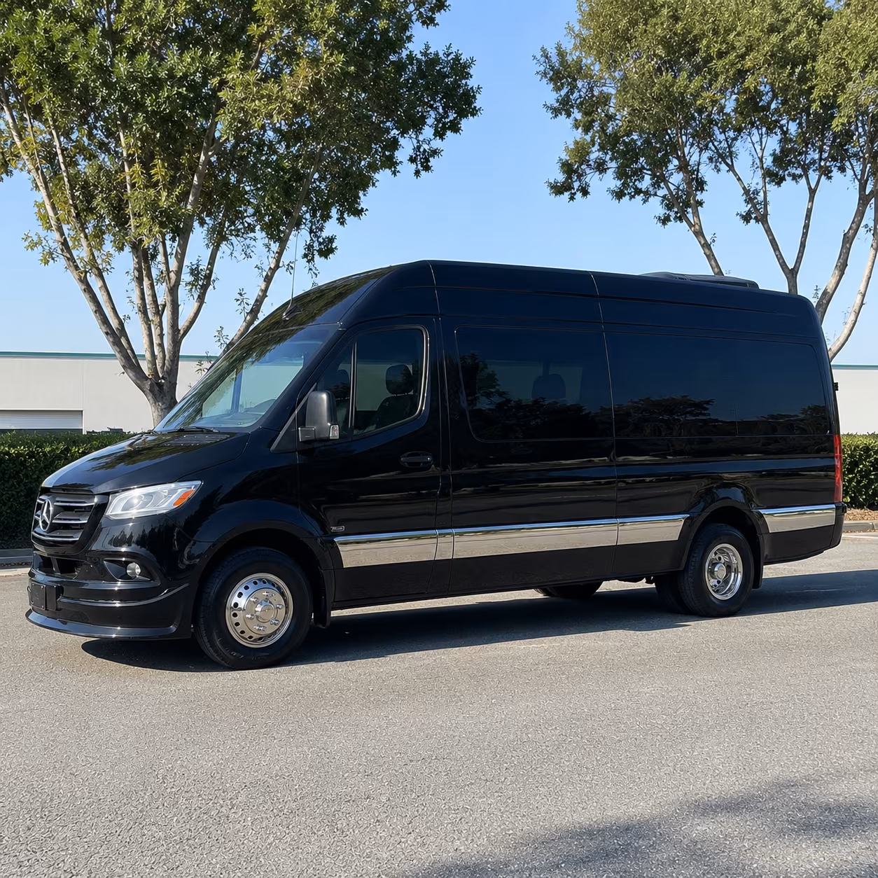 Mesquite Corporate Transportation party bus exterior