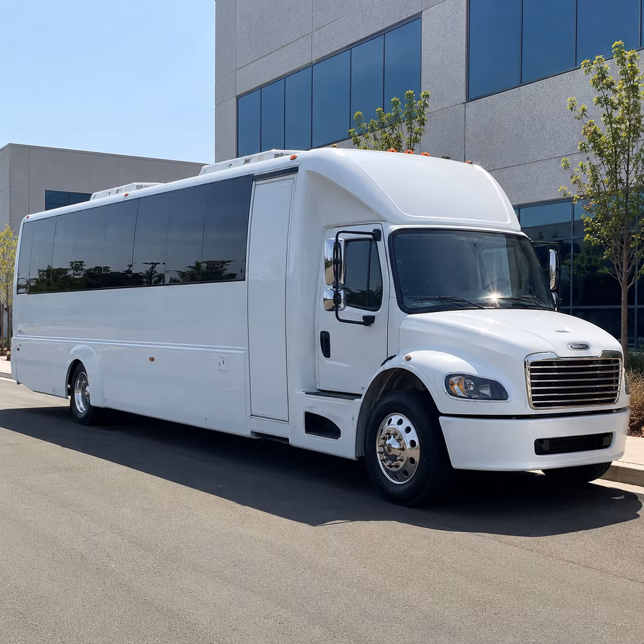 Mesquite Private Event Transportation party bus interior