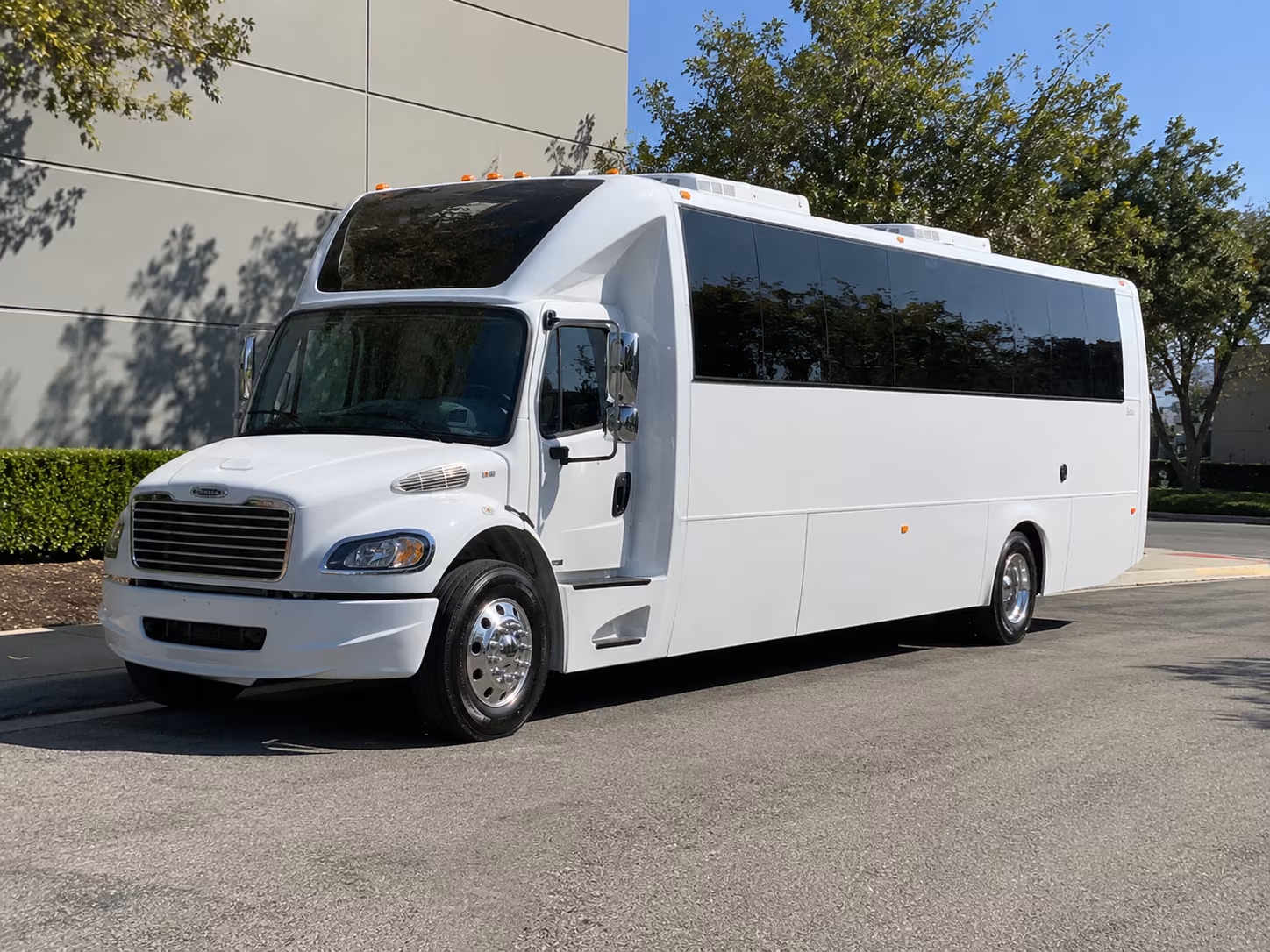 Mesquite Prom & Homecoming Transportation party bus exterior