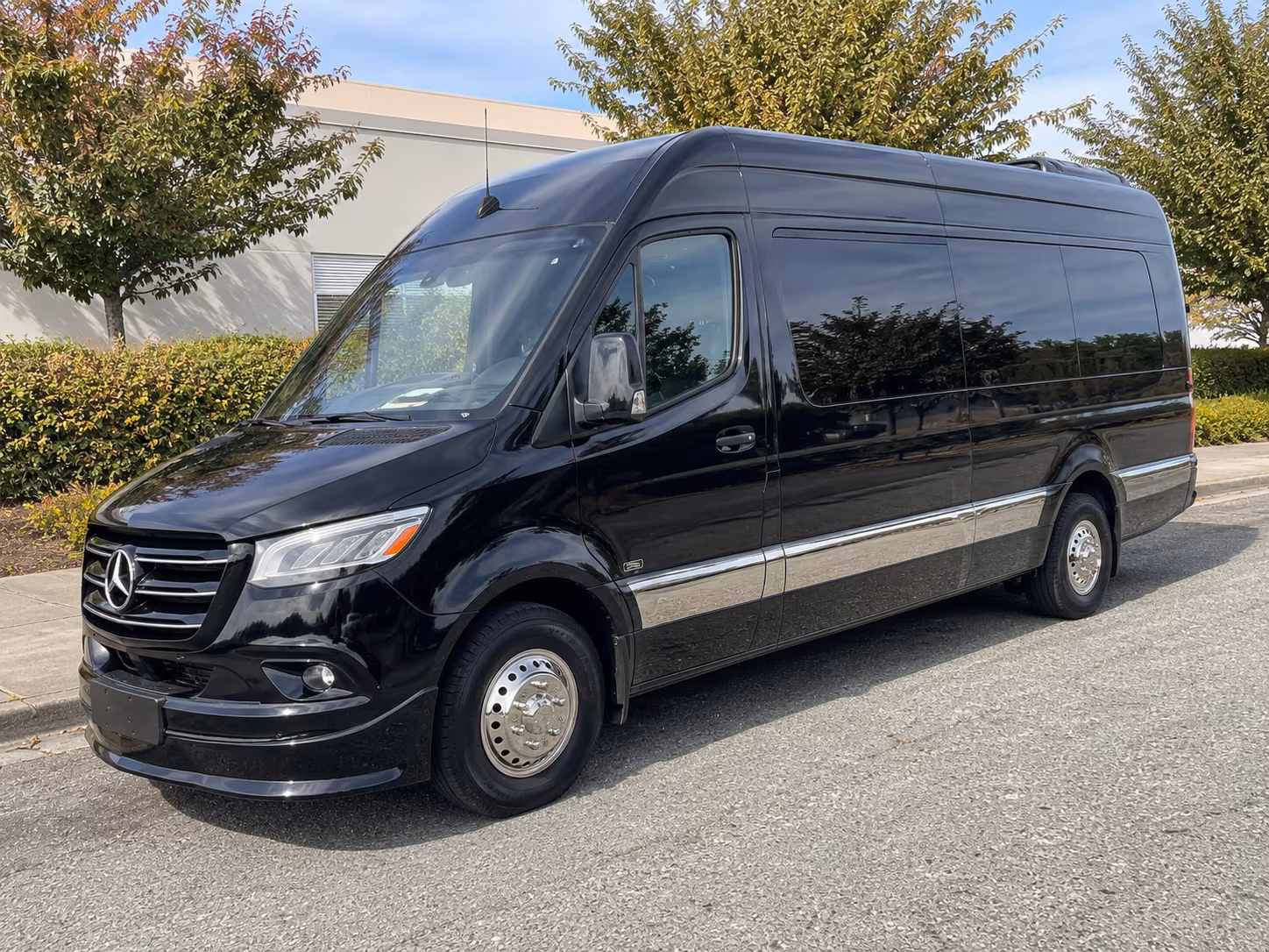 Mesquite School Event Transportation party bus exterior