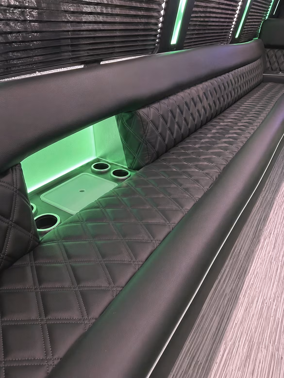 Mesquite Sporting Event Transportation onboard seating