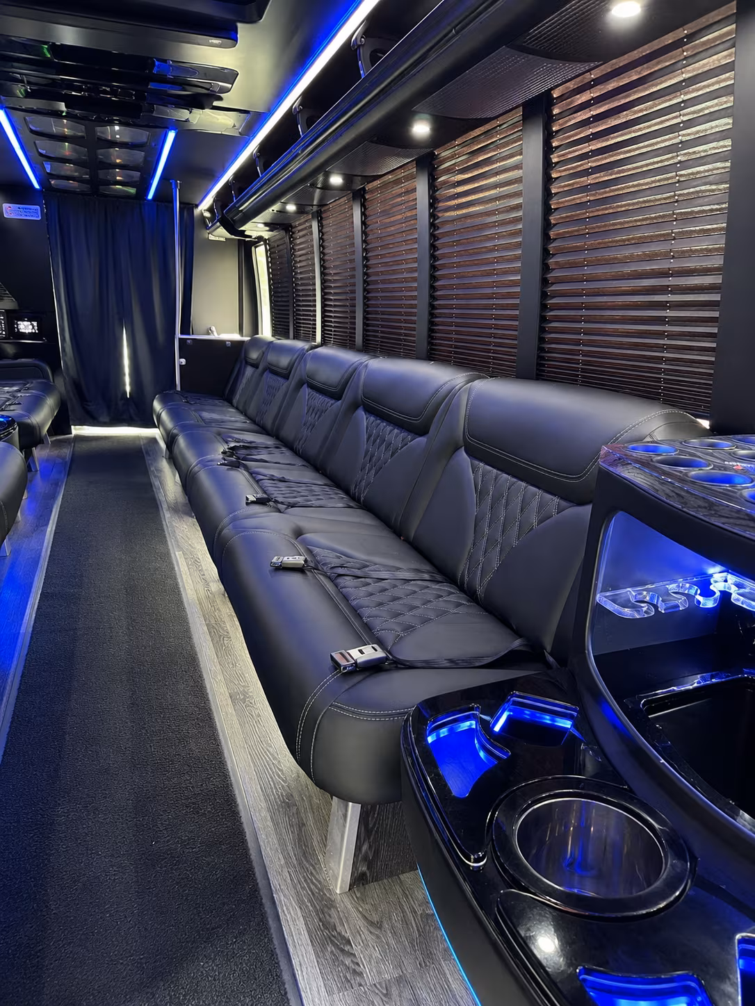 Mesquite Winery Tour & Pub Crawl Transportation party bus exterior
