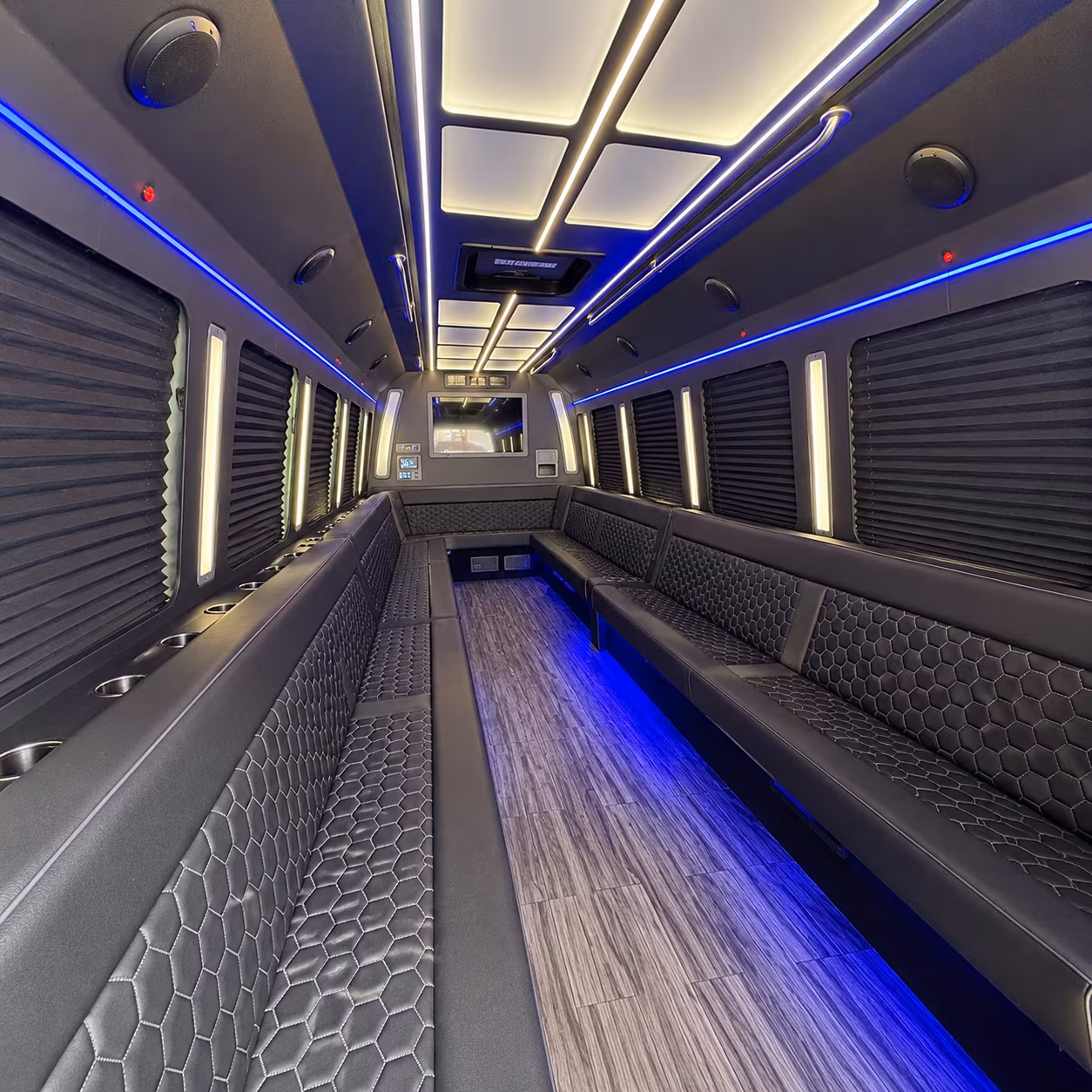 Mesquite Winery Tour & Pub Crawl Transportation onboard seating