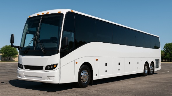 Exterior of Charter Bus Company Dallas's 40 Passenger Party Bus in Dallas
