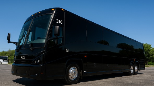 Exterior of Mesquite Party Bus Company's 40 Passenger Party Bus in Mesquite
