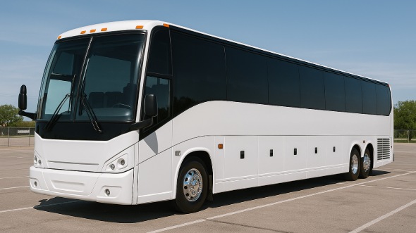 Exterior of Charter Bus Company McKinney's 50 Passenger Party Bus in McKinney